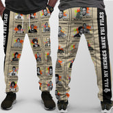 All My Heroes Have FBI Files Jogger Pants